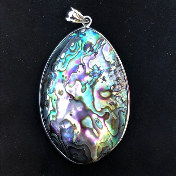 Polished Abalone Pendant - Picture 2 of 8